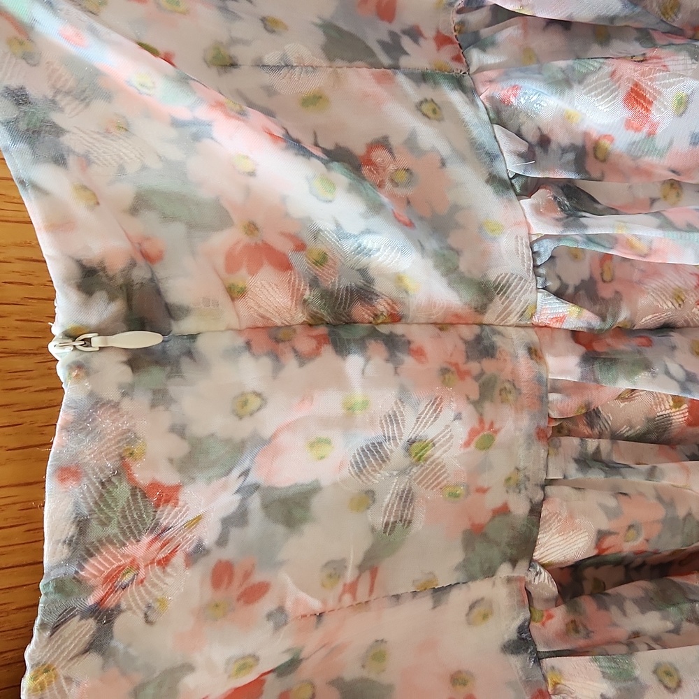 Floral Spring Dress TCEC Small - Picture 3 of 4